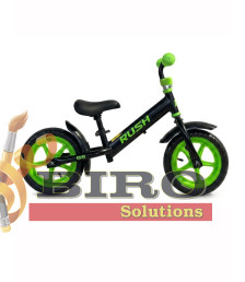 Bicicletă fără pedale (begovel) Rush 12 verde