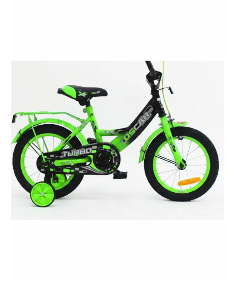 Bicicletă pentru copii Oscar 12 inch, verde