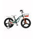 Bicicletă pentru copii Antule 14 inch, negru–verde