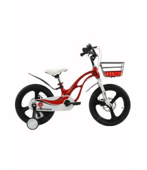 Bicicletă pentru copii Antule 14 inch, negru–roșu