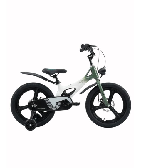 Bicicletă pentru copii Antule 14 inch, negru–verde