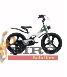 Bicicletă pentru copii Antule 16 inch, negru–verde