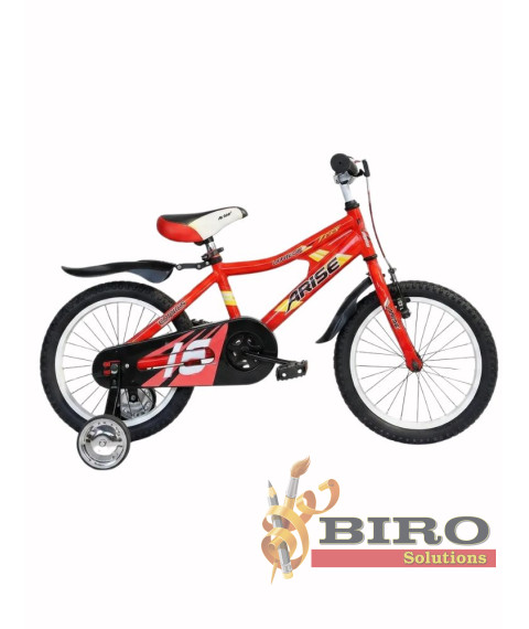Bicicletă pentru copii Arise Power 16 inch, roșu