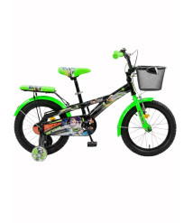 Bicicletă pentru copii Comander 16 inch, verde