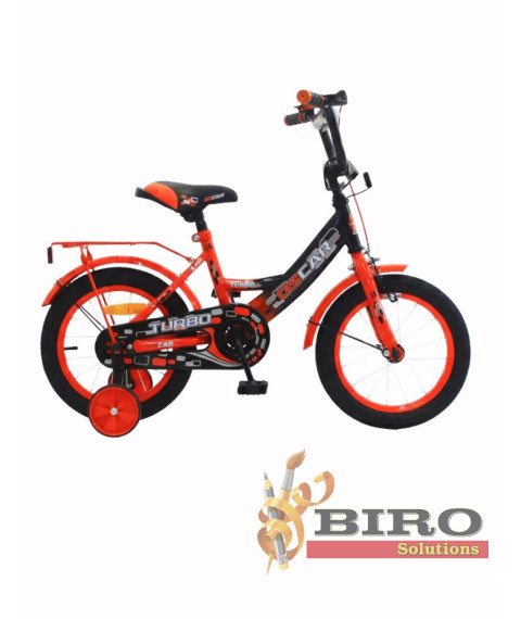 Bicicletă pentru copii Oscar 16 inch, portocaliu