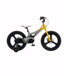 Bicicletă pentru copii Antule 18 inch, negru–galben