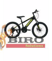 Bicicletă pentru copii SHWENDA 20 inch, negru/galben