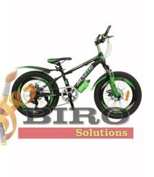 Bicicletă pentru copii Alvas Pioneer 20 inch, verde
