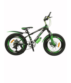 Bicicletă pentru copii Alvas Pioneer 20 inch, verde