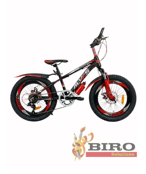 Bicicletă pentru copii Alvas Pioneer 20 inch, roșu