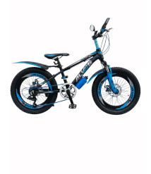Bicicletă pentru copii Alvas Pioneer 20 inch, albastru