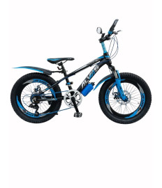Bicicletă pentru copii Alvas Pioneer 20 inch, albastru