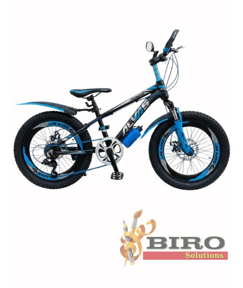 Bicicletă pentru copii Alvas Pioneer 20 inch, albastru