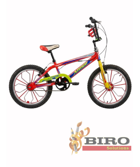 Bicicletă pentru copii Arise BMX 20 inch, roșu/galben