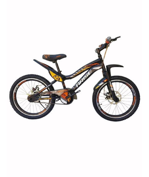 Bicicletă pentru copii Arise King 20 inch, galben