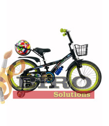 Bicicletă pentru copii Football 20 inch, neon