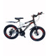 Bicicletă pentru copii Morgan AGUAR 20 inch, negru/roșu