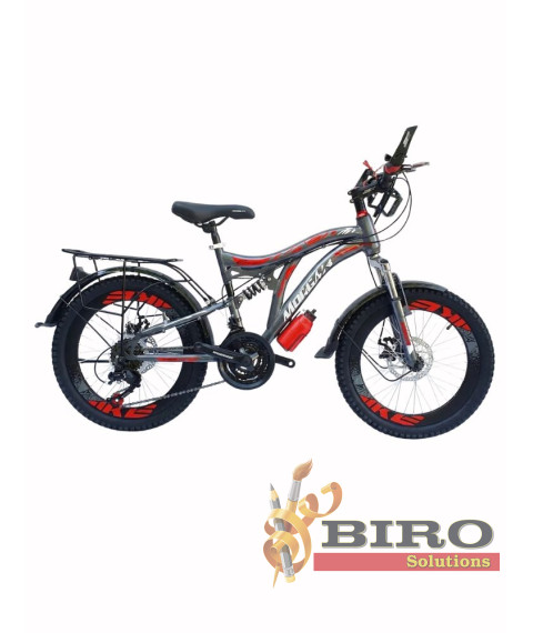 Bicicletă pentru copii Morgan Crack 20 inch, gri/roșu