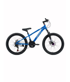 Bicicletă SKYS 22 inch cu viteze, albastru