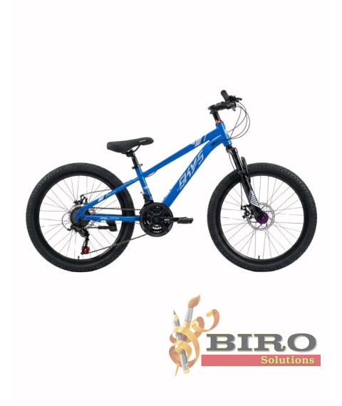 Bicicletă SKYS 22 inch cu viteze, albastru