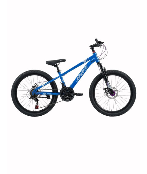 Bicicletă SKYS 22 inch cu viteze, albastru