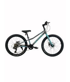 Bicicletă Alvas MT 22 inch, gri/turcoaz