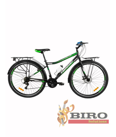 Bicicletă Arise MTB 22/24/26/29 inch, negru/verde