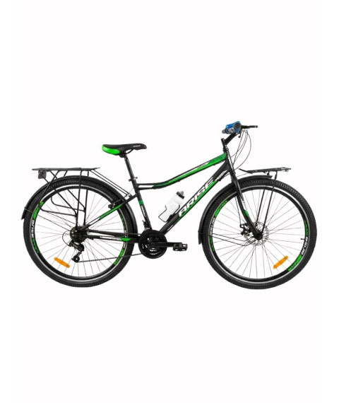 Bicicletă Arise MTB 22/24/26/29 inch, negru/verde