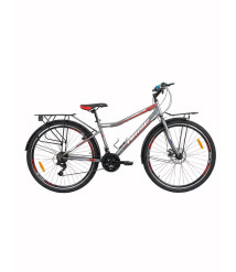 Bicicletă Arise MTB 22/24/26/29 inch, gri/roșu
