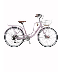 Bicicletă TIAW 26 inch, roz