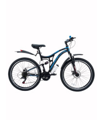 Bicicletă Arise Starter 26 inch, negru/albastru