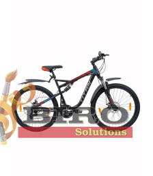 Bicicletă Titan 26 inch, roșu/albastru