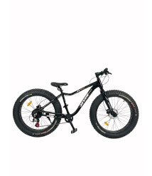 Bicicletă Seven 26×4.00, negru