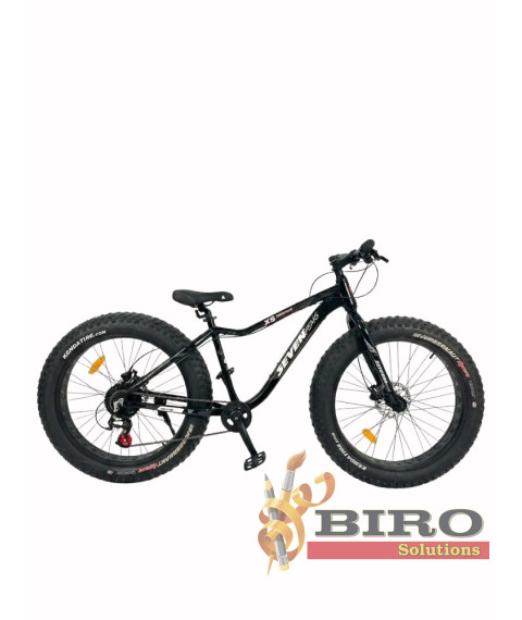 Bicicletă Seven 26×4.00, negru