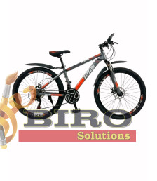 Bicicletă ToYou 26 inch, gri/portocaliu