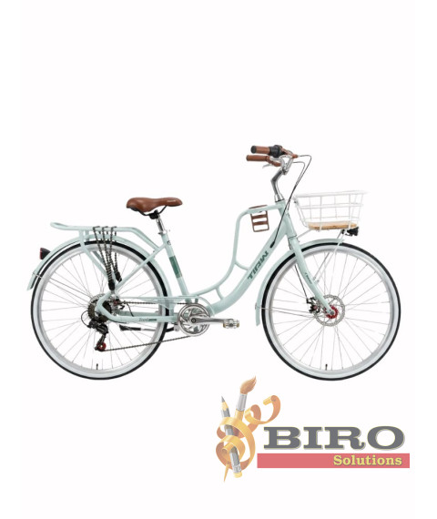 Bicicletă TIAW 26 inch, verde mentă