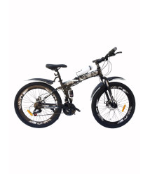 Bicicletă Texas pliabilă 26 inch, gri