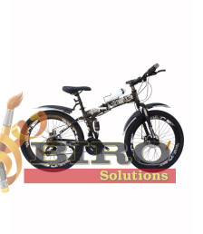 Bicicletă Texas pliabilă 26 inch, gri