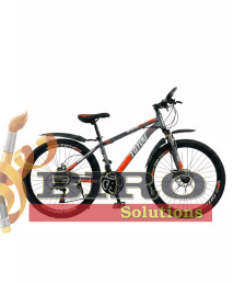 Bicicletă ToYou 26 inch, gri/portocaliu