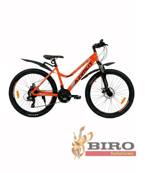 Bicicletă Azimut 26 inch, portocaliu
