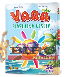 Plastilina Veselă. Vara (32 fișe)