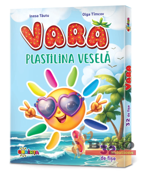 Plastilina Veselă. Vara (32 fișe)