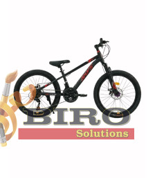 Bicicletă SKYS 22 inch cu viteze, negru