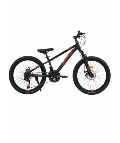 Bicicletă SKYS 22 inch cu viteze, negru