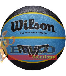 Minge Baschet Wilson MVP, mărime 7, Negru/Albastru