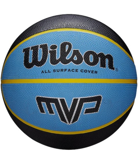 Minge Baschet Wilson MVP, mărime 7, Negru/Albastru