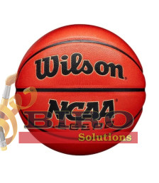 Minge baschet Wilson NCAA ELEVATE, marime 7,portocaliu/negru