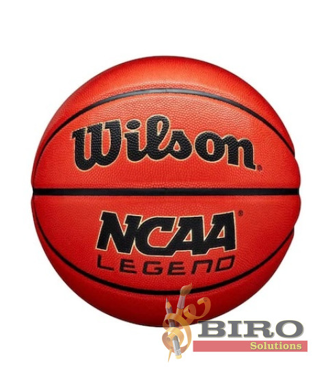 Minge baschet Wilson NCAA ELEVATE, marime 7,portocaliu/negru