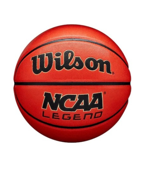 Minge baschet Wilson NCAA ELEVATE, marime 7,portocaliu/negru