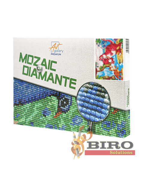 Mozaic cu diamante 20x30 cm Dinozauri